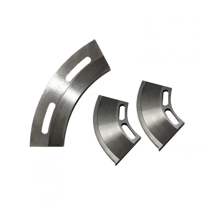 SKD-11 नालीदार बोर्ड स्लॉटिंग चाकू OEM / ODM आर्क के आकार का कार्टन बॉक्स मशीन Serrated Slotter ब्लेड 1