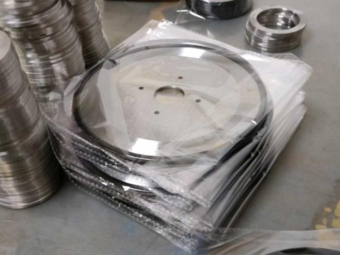 वुल्फ़्स्टन कार्बाइड स्लिटिंग मशीन चाकू औद्योगिक परिपत्र ब्लेड कारपोरेट संयंत्रों के लिए कार्डबोर्ड काटने के लिए 1