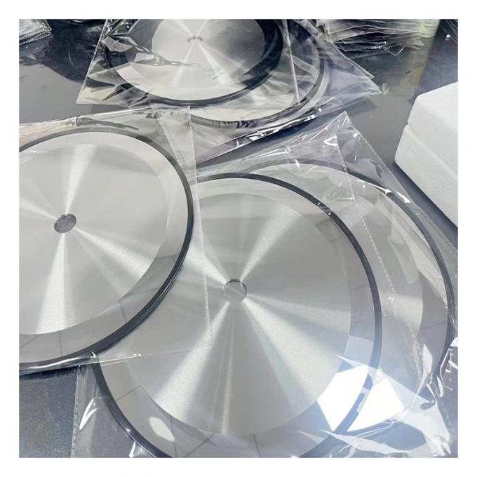 45 मिमी एचएसएस सर्कुलर स्लिटिंग मशीन ब्लेड टेप पेपर ट्यूब सर्कुलर स्लिटिंग ब्लेड के लिए रोटरी स्लिटर मशीन चाकू 1