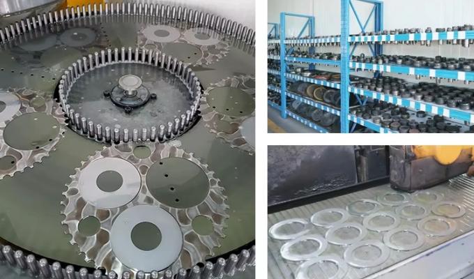 कार्बाइड घुमावदार बॉक्स कटिंग क्रैकिंग सर्कुलर स्लिटिंग चाकू ब्लेड कार्डबोर्ड स्लिटिंग मशीन डिस्क के लिए 2