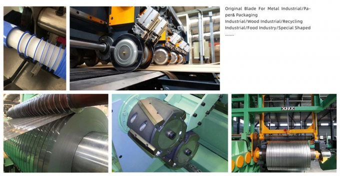 SENDA गोल स्लिटर ब्लेड औद्योगिक स्लिटिंग ब्लेड कागज टेप स्लिटर मशीन के लिए परिपत्र ब्लेड 4