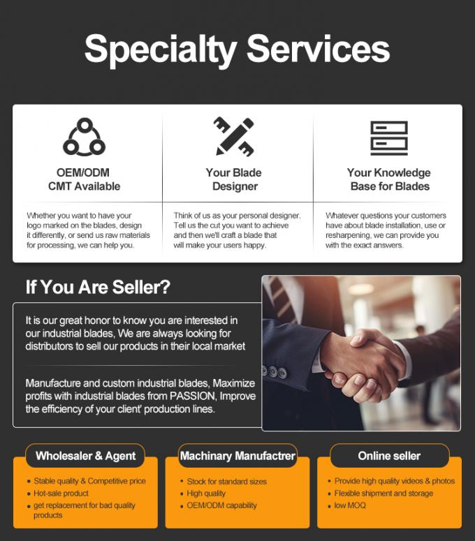 कार्डबोर्ड काटने के लिए स्लिटिंग लाइन नालीदार पेपर ब्लेड सर्कुलर रेजर स्लिटर चाकू कागज रोल काटने मशीनों के लिए ब्लेड 2