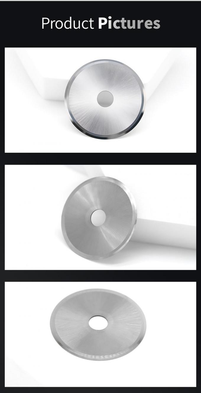 OEM / ODM गोल चाकू स्लिटिंग गमी टेप पेपर ट्यूब काटने गोल ब्लेड 5